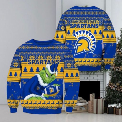 Grnch Spartans Christmas Ugly Sweater