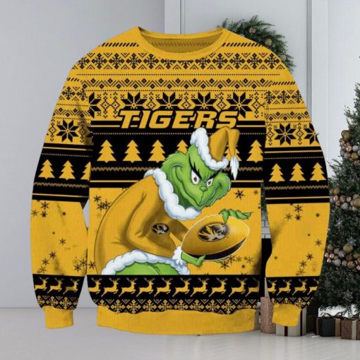 Grnch Tigers Christmas Ugly Sweater