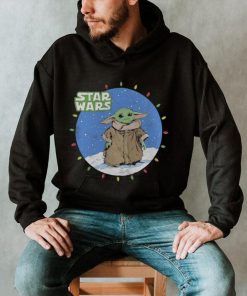 Grogu The Mandalorian Mad Engine Youth Snow Lights T Shirt teejeep