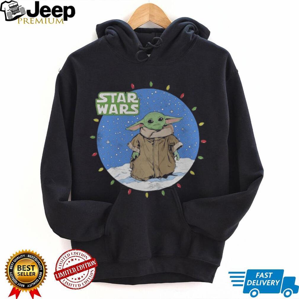 Grogu The Mandalorian Mad Engine Youth Snow Lights T Shirt teejeep