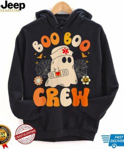 Groovy Boo Boo Crew Nurse Funny Ghost Women Halloween Nurse T Shirt