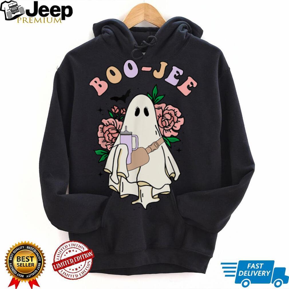 Groovy Spooky Season Cute Ghost Halloween Boujee Boo Jee T Shirt