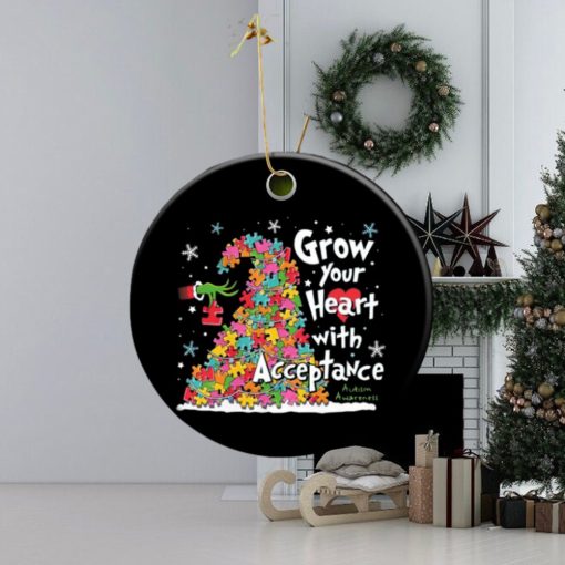 Grow your heart with acceptance Ornament