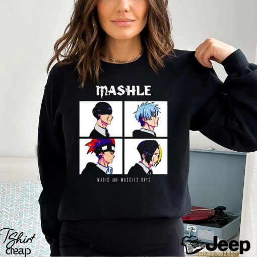 Grunge Style Mashle Magic And Muscles Anime shirt