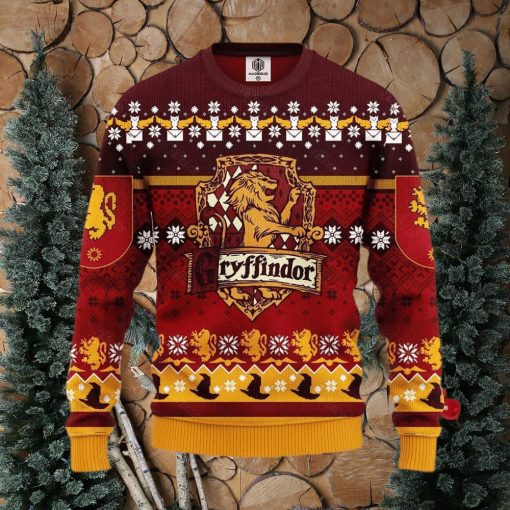 Gryffindors Ugly Christmas Ugly Sweater Ugly Xmas