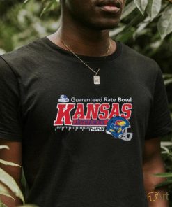 Guaranteed Rate Bowl Kansas Jayhawks Blue 84 Unisex 2023 Shirt