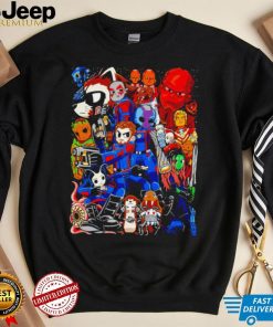 Guardians of the Galaxy vol 3 Galactic Pilgrim characters cartoon shirt