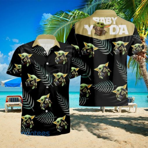 Guinness Baby Yoda Hug Hawaiian Shirt And Short For Men And Women hawaiian shirt