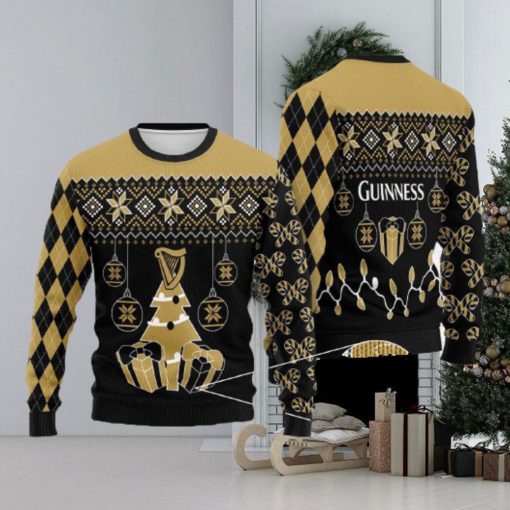 Guinness Beer Ugly Christmas Sweater For Men And Women