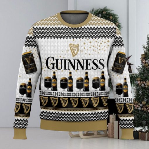 Guinness Christmas Ugly Sweater Special Gift For Xmas