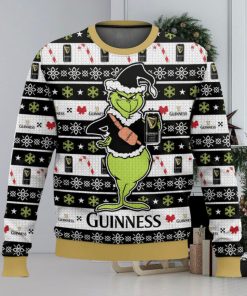 Guinness Grinch Christmas Ugly Sweater Special Gift For Xmas