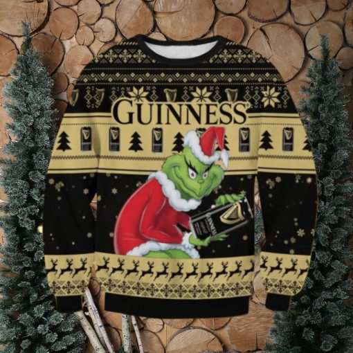 Guinness Grinch Christmas Ugly Sweater V4 Gift For Men And Women