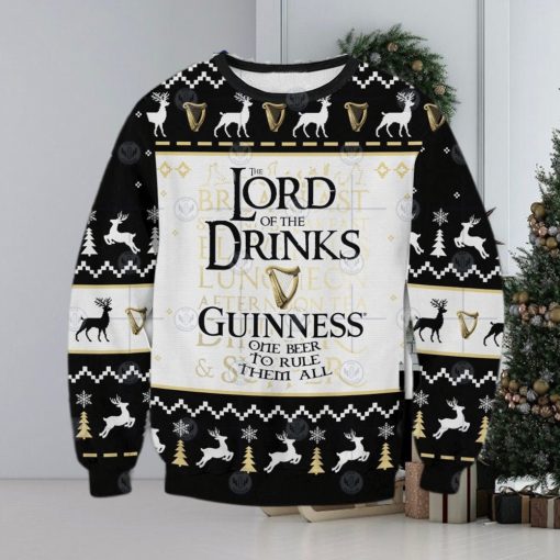 Guinness Lord Of The Rings Ugly Christmas Sweater