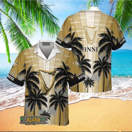 Guinness Tropical Coconut Palms Hawaiian Shirt For Men And Women Gift Hawaiian Beer