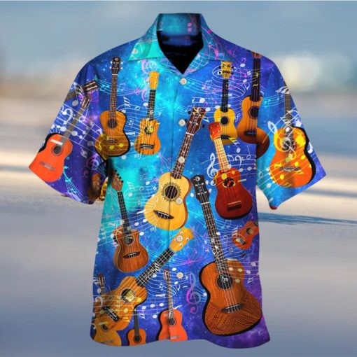 Guitar Ukulele Love Forever Hawaiian Shirt