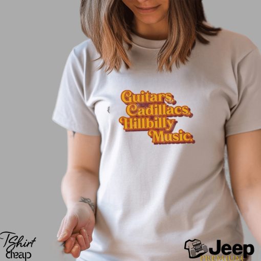 Guitars Lyrics Dwight Yoakam Tribute T Shirt Shirt