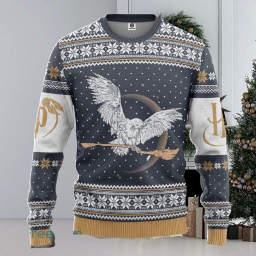 H.P Hedwig Ugly Christmas Sweater Gift For Men Women