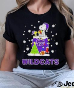 Kansas State Wildcats Snoopy Christmas Shirt