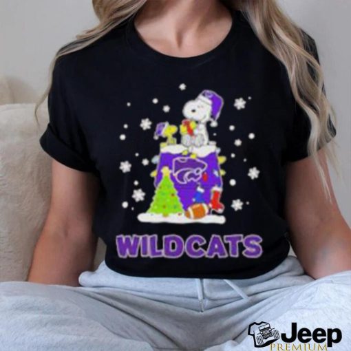 Kansas State Wildcats Snoopy Christmas Shirt