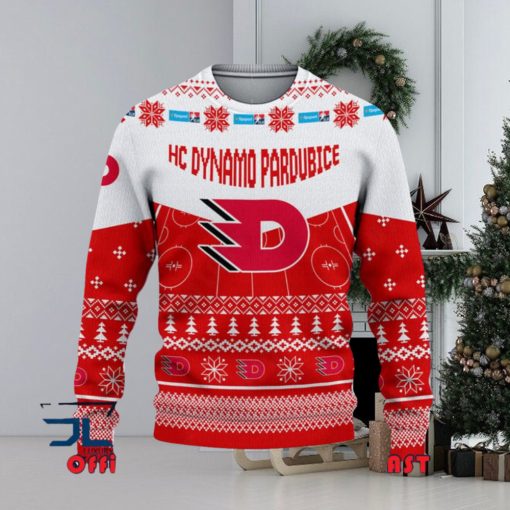 HC Dynamo Pardubice Tipsport extraliga a Chance Liga Ugly Christmas Sweater