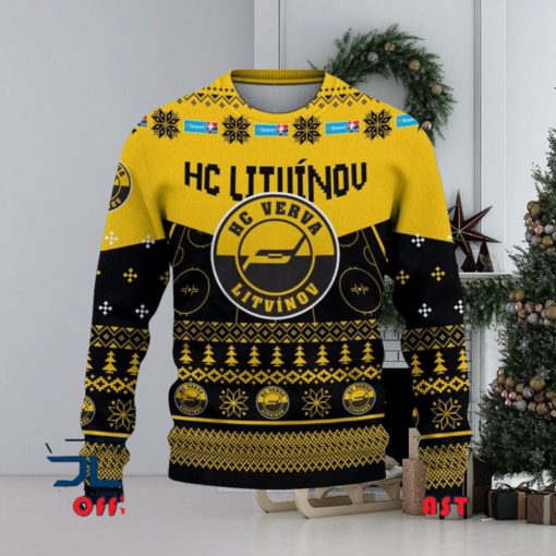 HC Litvínov Tipsport extraliga a Chance Liga Ugly Christmas Sweater