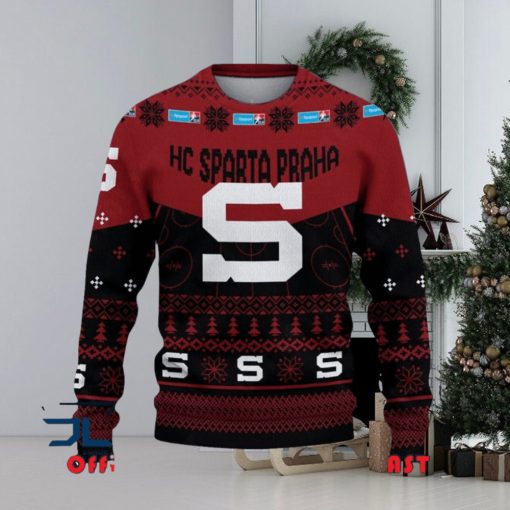 HC Sparta Praha Tipsport extraliga a Chance Liga Ugly Christmas Sweater