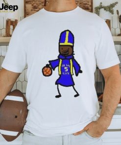 Official Kentavious Caldwell Pope Denver Nuggets Miles High City By nba paint T Shirt