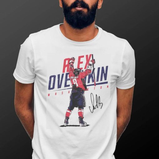 HOT Alex Ovechkin Washington signature t shirt