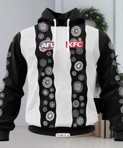 HOT Personalized AFL Collingwood Football Club Special Indigenous Design Hoodie Sweatshirt 3D