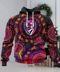 HOT Personalized AFL Richmond Tigers Special Pink Breast Cancer Design Hoodie Sweatshirt 3D