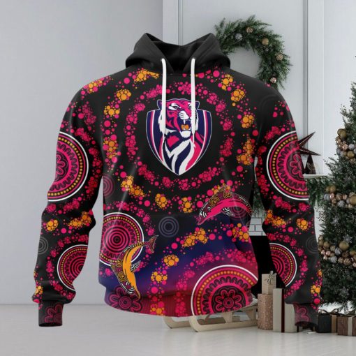 HOT Personalized AFL Richmond Tigers Special Pink Breast Cancer Design Hoodie Sweatshirt 3D