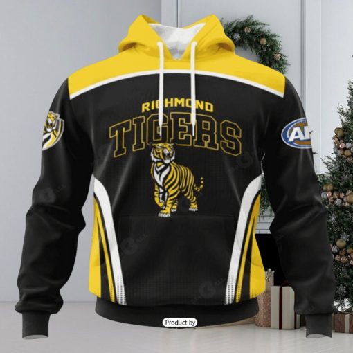 HOT Personalized AFL Richmond Tigers Special Sideline Design Hoodie Sweatshirt 3D