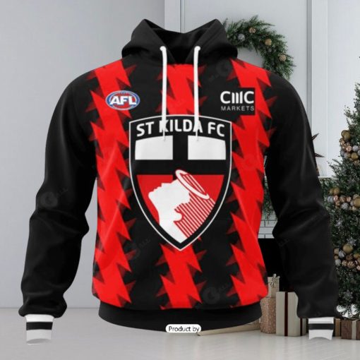 HOT Personalized AFL St Kilda Football Club Special Mix Design Hoodie Sweatshirt 3D