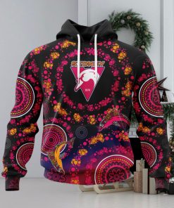 HOT Personalized AFL Sydney Swans Special Pink Breast Cancer Design Hoodie Sweatshirt 3D