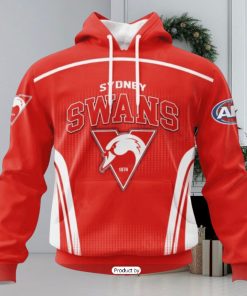 HOT Personalized AFL Sydney Swans Special Sideline Design Hoodie Sweatshirt 3D