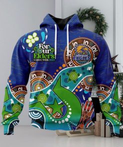 HOT Personalized AFL West Coast Eagles Special Design For NAIDOC Week For Our Elders Hoodie Sweatshirt 3D