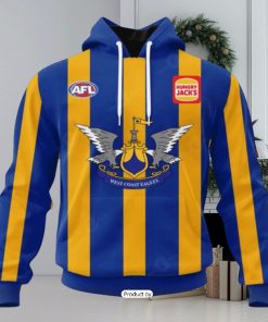 HOT Personalized AFL West Coast Eagles Special Mix Design Hoodie Sweatshirt 3D