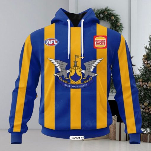 HOT Personalized AFL West Coast Eagles Special Mix Design Hoodie Sweatshirt 3D