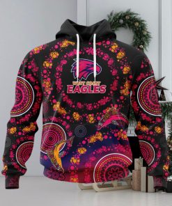 HOT Personalized AFL West Coast Eagles Special Pink Breast Cancer Design Hoodie Sweatshirt 3D