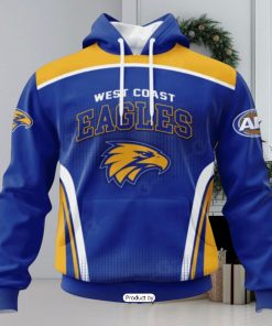 HOT Personalized AFL West Coast Eagles Special Sideline Design Hoodie Sweatshirt 3D