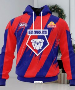 HOT Personalized AFL Western Bulldogs Special Mix Design Hoodie Sweatshirt 3D