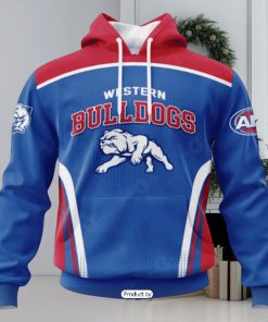 HOT Personalized AFL Western Bulldogs Special Sideline Design Hoodie Sweatshirt 3D