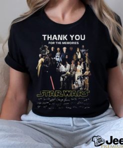 HOT Thank You For The Memories Star Wars T Shirt