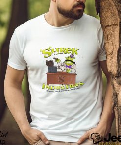 $HREK INDUSTRIES CARTOON ART SHREK SHIRT