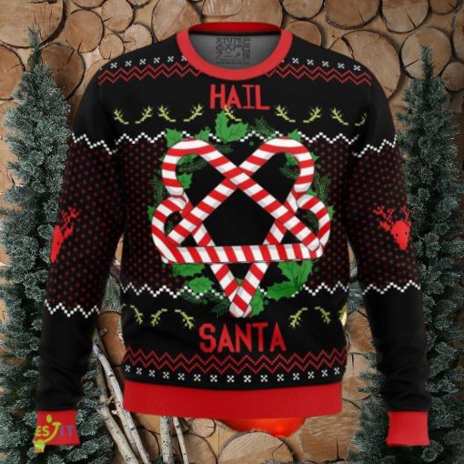 Hail Santa Ugly Christmas Sweater Unique Gift For Men And Women