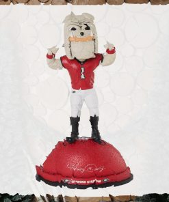 Hairy Dawg Georgia Bulldogs Magnetic Stadium Base Mascot Bobblehead Ornament