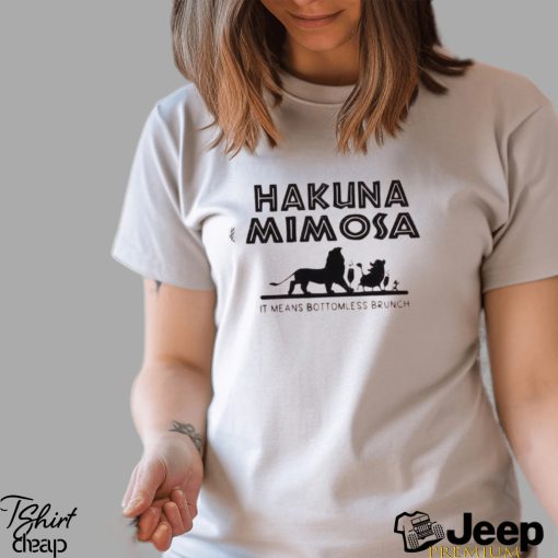 Hakuna Mimosa Lion King Shirt Unisex Sweatshirt