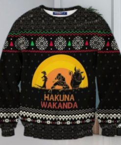 Hakuna Wakanda Marvel Ugly Sweater