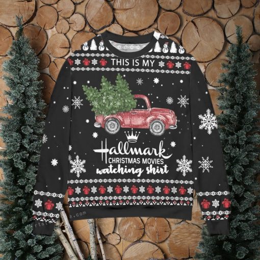 Hallmark Christmas Movies Watching Shirt Ugly Sweater Party