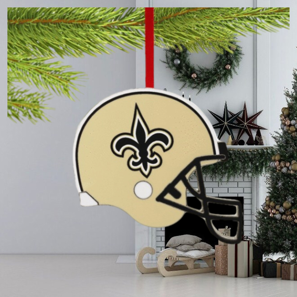 Hallmark NFL New Orleans Saints Christmas Ornament